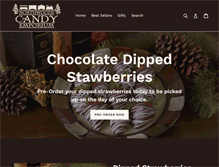 Tablet Screenshot of northwoodscandy.com